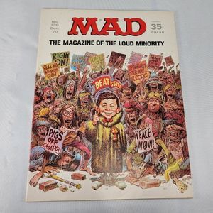 Mad Magazine Issue #139 December 1970 The Loud Minority Jack Davis Cover‎ Rare